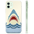 Capa de TPU - iPhone 12 - Mandíbulas de Tubarão