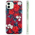Capa de TPU para iPhone 12  - Flores Vintage