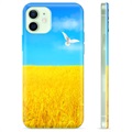 Capa de TPU Ucrânia  para iPhone 12  - Campo de trigo