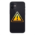 iPhone 12 mini Battery Cover Repair - incl. frame - Black