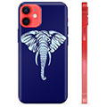 Capa de TPU para iPhone 12 mini  - Elefante