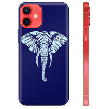 Capa de TPU para iPhone 12 mini  - Elefante