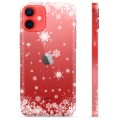 Capa de TPU para iPhone 12 mini  - Flocos de Neve