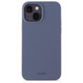 Capa de silicone Holdit para iPhone 13/14 - Azul Pacific