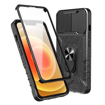 Capa para iPhone 13 Craftsman com proteção de ecrã em vidro temperado - Preto