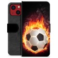 Bolsa tipo Carteira - iPhone 13 Mini - Chama do Futebol