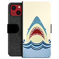 Bolsa tipo Carteira - iPhone 13 Mini - Mandíbulas de Tubarão