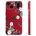 Capa de TPU - iPhone 13 Mini - Flores de Outono