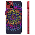 Capa de TPU - iPhone 13 Mini - Mandala Colorida