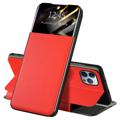 Bolsa Tipo Flip Front Smart View para iPhone 13 Pro - Vermelho