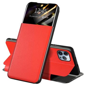 Bolsa Tipo Flip Front Smart View para iPhone 13 Pro - Vermelho