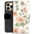 Bolsa tipo Carteira - iPhone 13 Pro Max - Floral