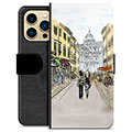 Bolsa tipo Carteira - iPhone 13 Pro Max - Rua Itália