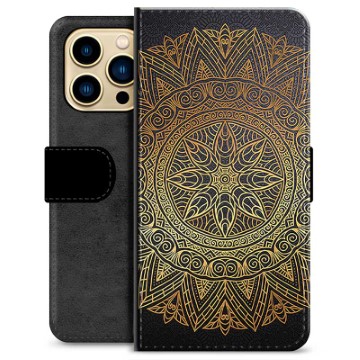 Bolsa tipo Carteira - iPhone 13 Pro Max - Mandala