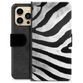 Bolsa tipo Carteira - iPhone 13 Pro Max - Zebra
