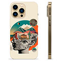 Capa de TPU - iPhone 13 Pro Max - Colagem Abstrata