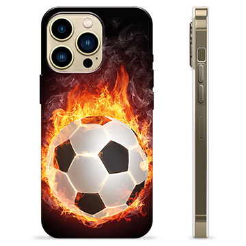 Capa de TPU - iPhone 13 Pro Max - Chama do Futebol