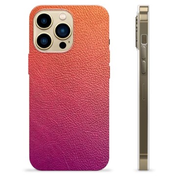 Capa de TPU - iPhone 13 Pro Max - Couro Ombre