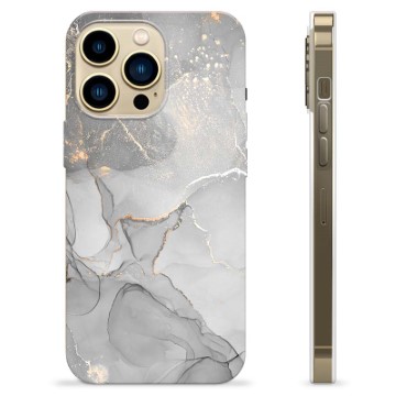 Capa de TPU - iPhone 13 Pro Max - Greige Cintilante