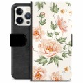 Bolsa tipo Carteira - iPhone 13 Pro - Floral