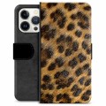 Bolsa tipo Carteira - iPhone 13 Pro - Leopardo