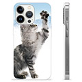 Capa de TPU - iPhone 13 Pro - Gato