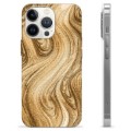 Capa de TPU - iPhone 13 Pro - Areia Dourada