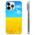 Capa de TPU Ucrânia  - iPhone 13 Pro - Campo de trigo