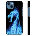 Capa Protectora - iPhone 13 - Dragão de Fogo Azul