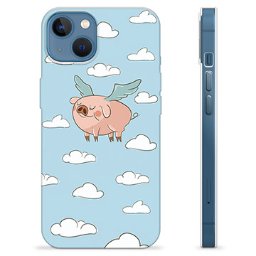 Capa de TPU - iPhone 13 - Porco Voador