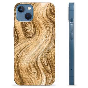 Capa de TPU - iPhone 13 - Areia Dourada