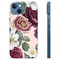 Capa de TPU - iPhone 13 - Flores Românticas