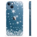 Capa de TPU - iPhone 13 - Flocos de Neve