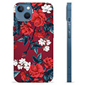 Capa de TPU - iPhone 13 - Flores Vintage