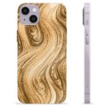 Capa de TPU - iPhone 14 Plus - Areia Dourada