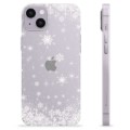 Capa de TPU - iPhone 14 Plus - Flocos de Neve