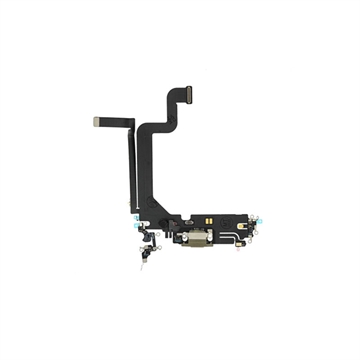 Cabo flex de Conector de Carregamento para iPhone 14 Pro Max - Dourado