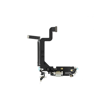 Cabo flex de Conector de Carregamento para iPhone 14 Pro Max - Prateado