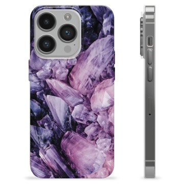 Capa de TPU - iPhone 14 Pro - Ametista