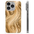 Capa de TPU - iPhone 14 Pro - Areia Dourada