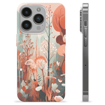 Capa de TPU - iPhone 14 Pro - Floresta Antiga