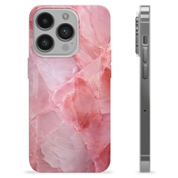 Capa de TPU - iPhone 14 Pro - Quartzo Rosa