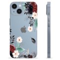 Capa de TPU - iPhone 14 - Flores de Outono
