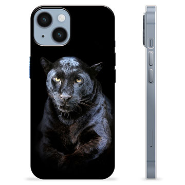 Capa de TPU - iPhone 14 - Pantera Negra