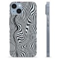 Capa de TPU - iPhone 14 - Zebra Hipnotizante