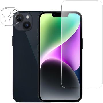 Conjunto 2-em-1 Protetor de Tela e Lente de Câmera para iPhone 15