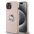 Capa MagSafe Hello Kitty Kitty Asleep para iPhone 15 - Rosa