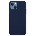 Capa de Silicone Líquido para iPhone 15 Plus - Azul Escuro
