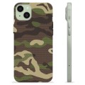 Capa de TPU - iPhone 15 Plus - Camuflagem