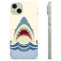 Capa de TPU - iPhone 15 Plus - Mandíbulas de Tubarão